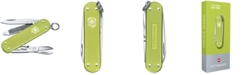 Victorinox Swiss Army Classic SD Alox Pocketknife, Lime Twist